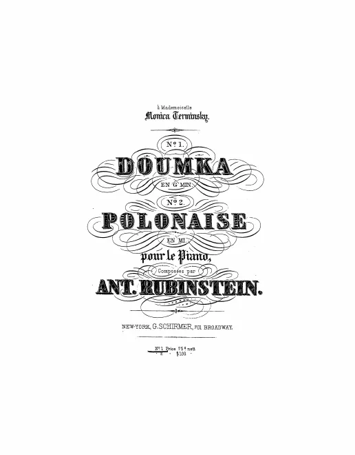 Cah.3. Doumka & Polonaise