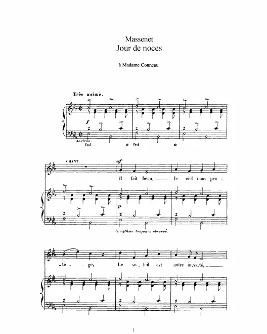 Complete score (E♭ Major: high voice and piano)