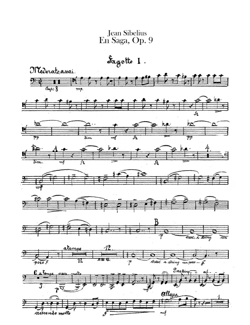 Bassoon 1, 2