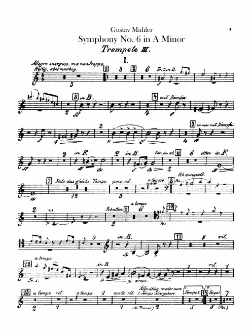 Trumpet 3 (B♭/F)