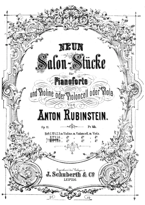 6. Allegro Risoluto (Complete Score and Cello Part)
