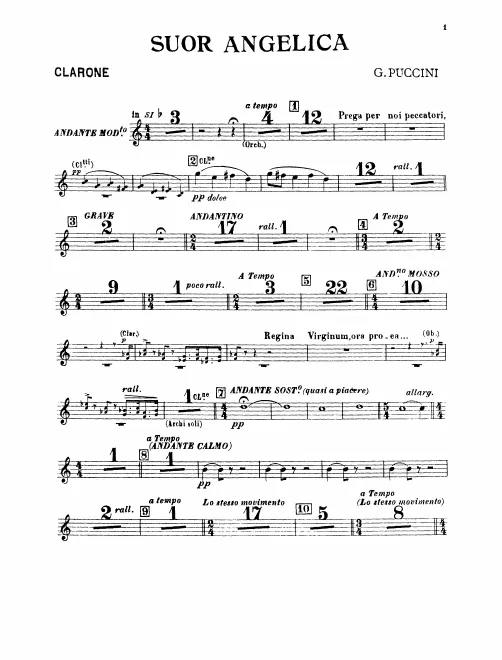 Bass Clarinet (B♭)