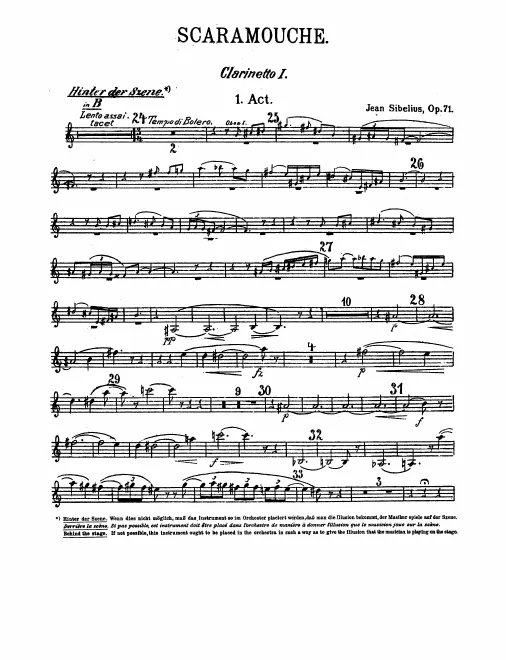 Clarinet 1, 2 (A/B♭)