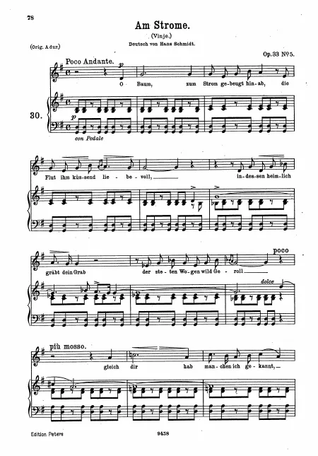 Complete Score (low voice, G major)