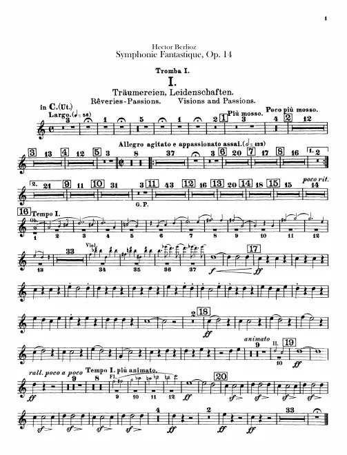 Trumpet 1 (C/B♭/E♭)