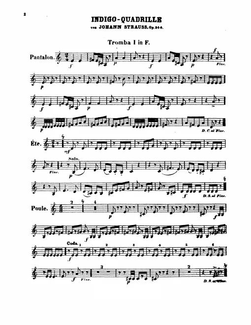 Trumpet 1, 2 (F)