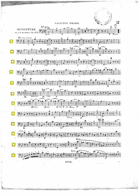 Bassoon 1, 2