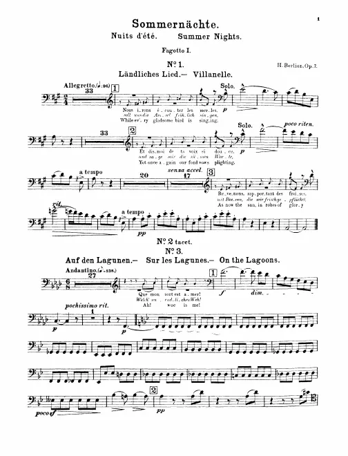 Bassoon 1, 2