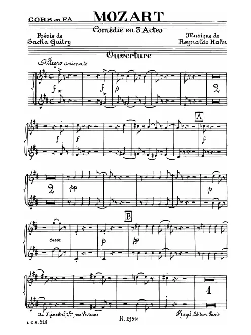 Horn 1/2 (F)
