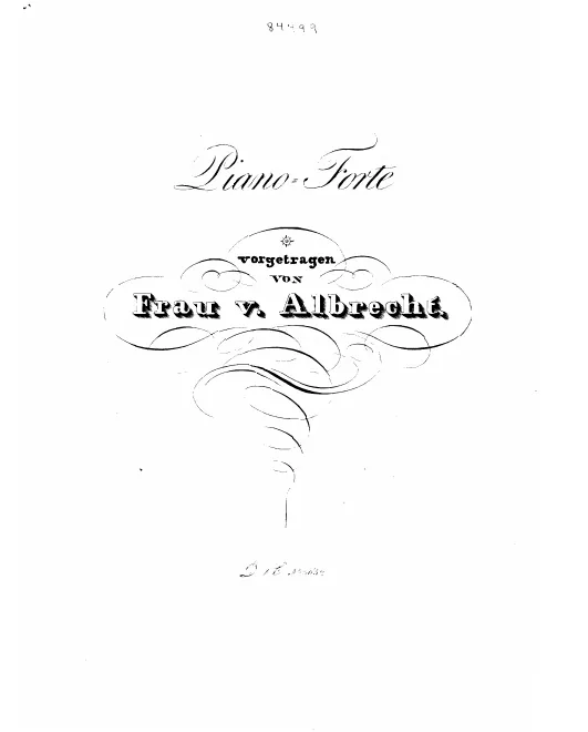 I. Frau v. Albrecht