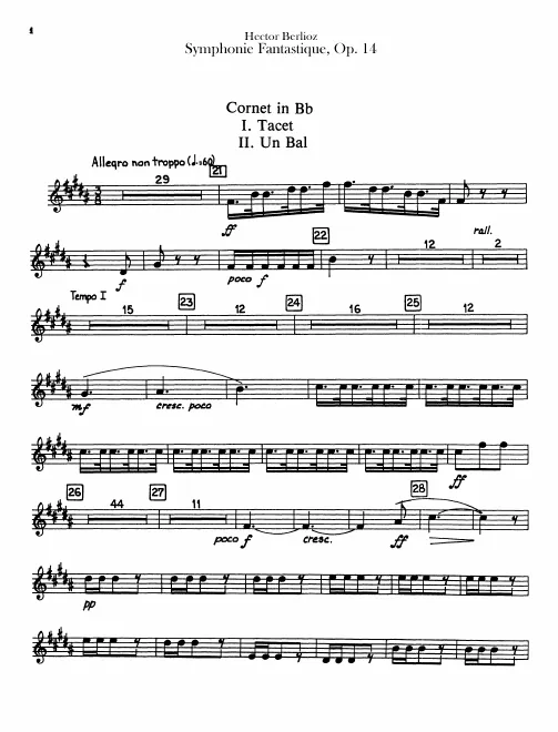 Cornet Solo (B♭)