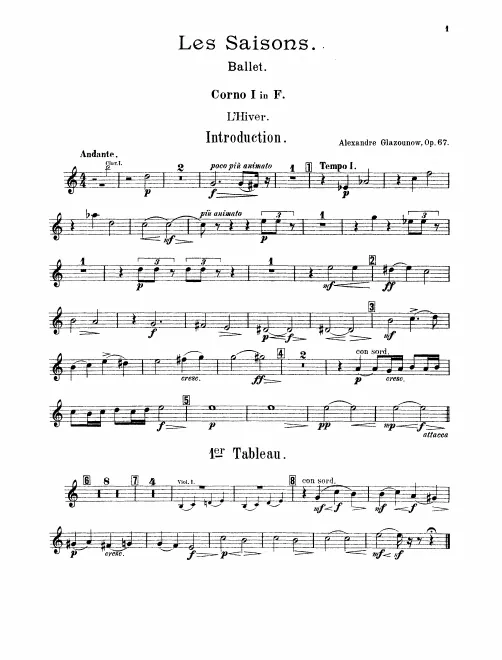 Horn 1 (F)