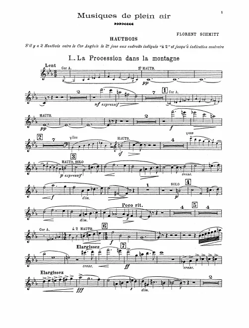 Oboe, English Horn
