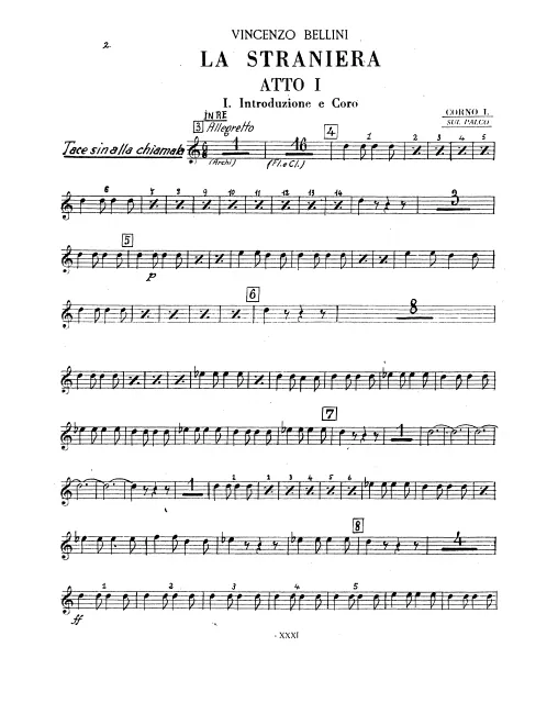 Horn 1 (D/F/E)