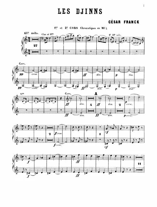 Horn 1/2, 3/4 (E)