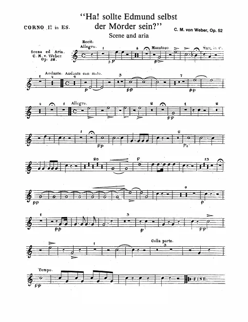 Horn 1, 2 (E)