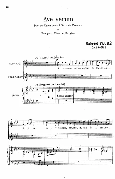 1. Ave verum