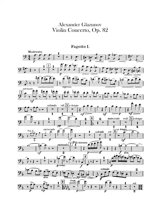 Bassoon 1, 2