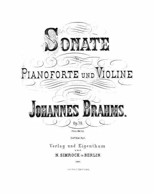 Complete Score and Violin Part