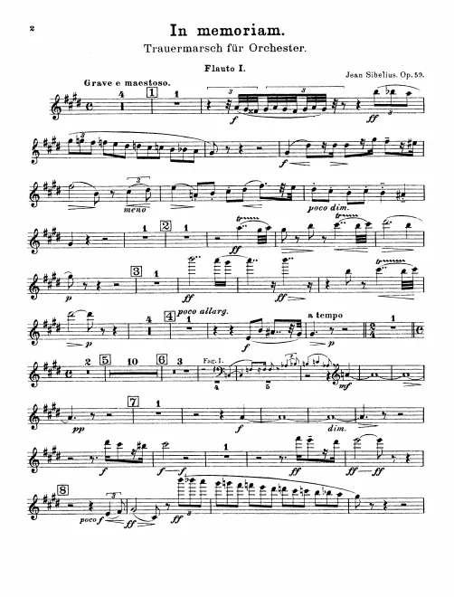 Flute 1, 2