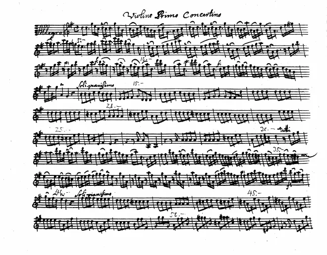 Violin solo 1