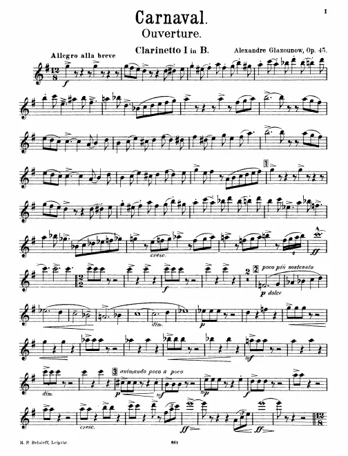 Clarinet 1, 2, 3 (B)