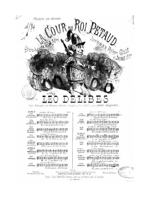No.13 ter , Couplets extraits du duo: "Sais-tu qui donne à nos plaines" (E major)