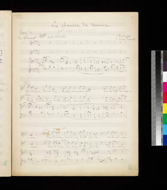 6. La chanson du vannier