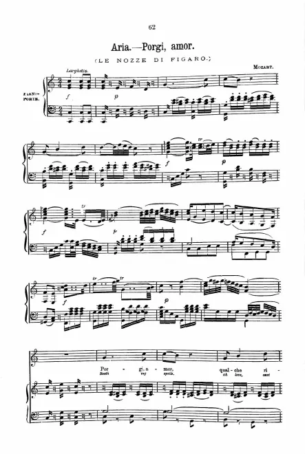 Porgi amor (Act II, No.10) -