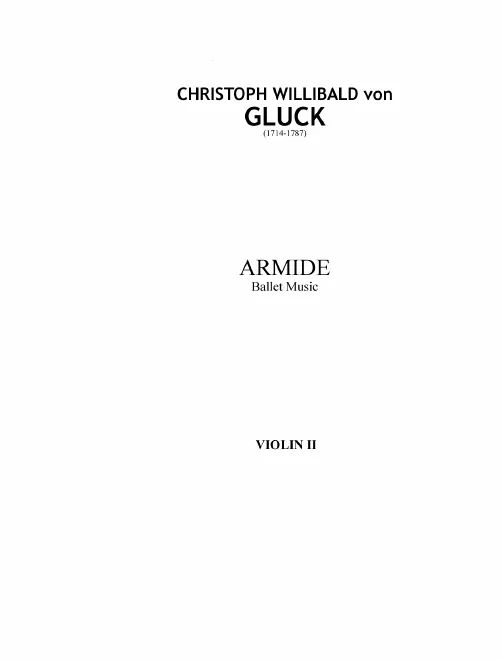 Violins II