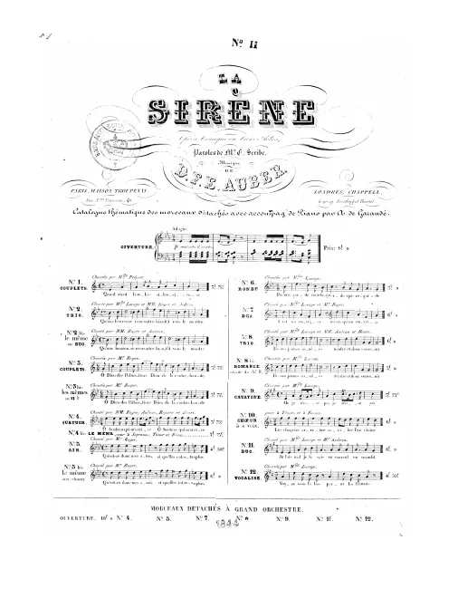 No.11, Duo: "Je fais mal je le sais"