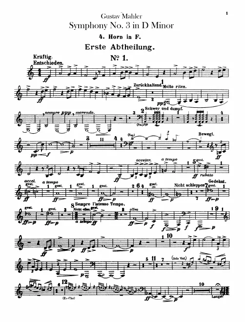 Horn 4 (F)