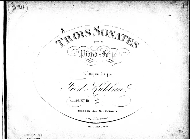 Sonata No. 3 in E-flat major