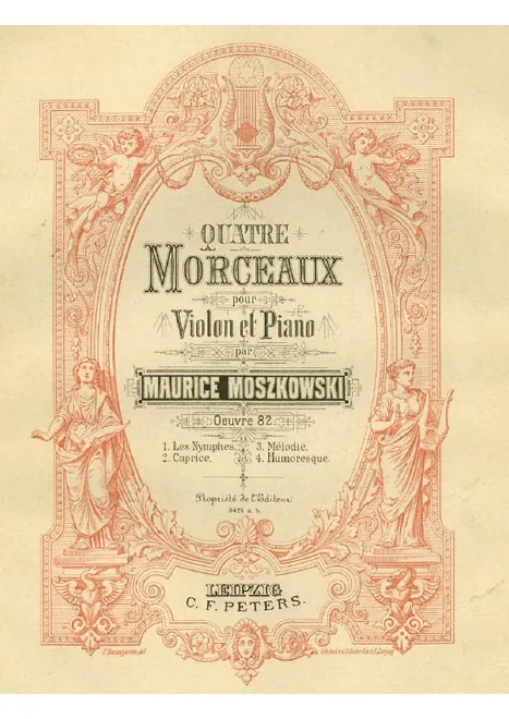Piano Score and Violin Part (Nos.3 & 4)