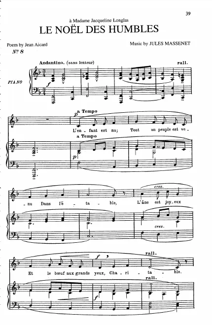Complete Score (F Major: medium voice and piano)