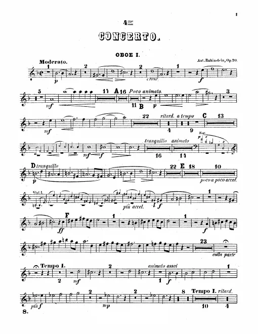 Oboe 1, 2