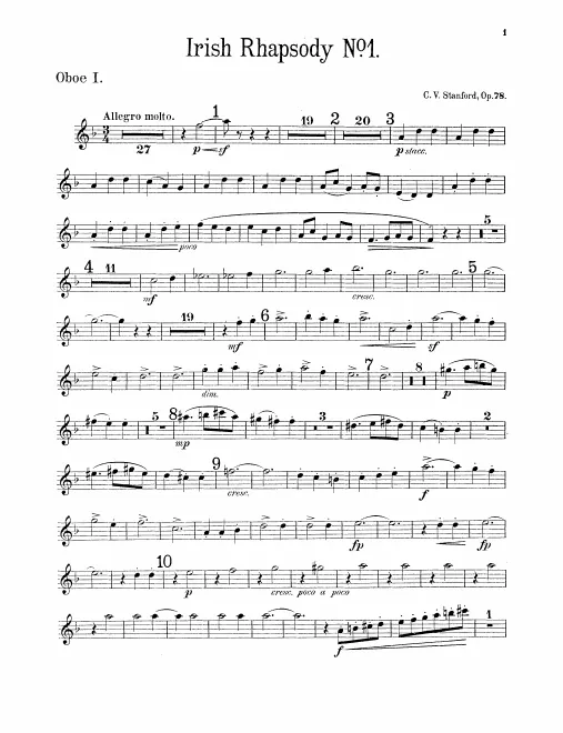 Oboe 1, 2/English Horn