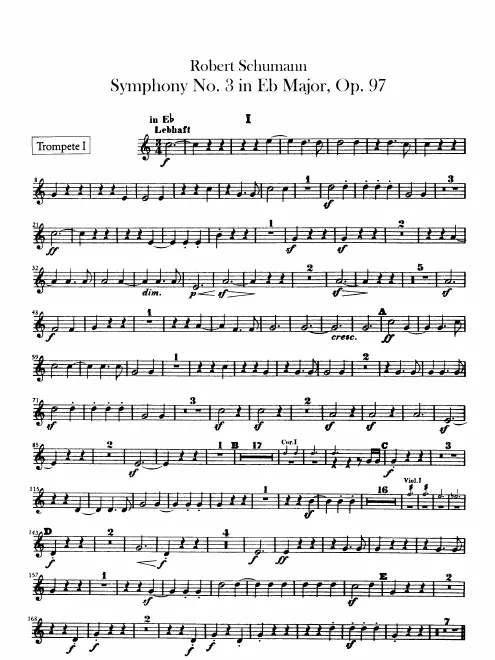 Trumpet 1, 2 (E♭)