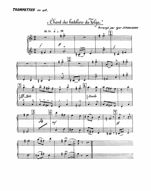 Trumpet 1/2, 3 (C)