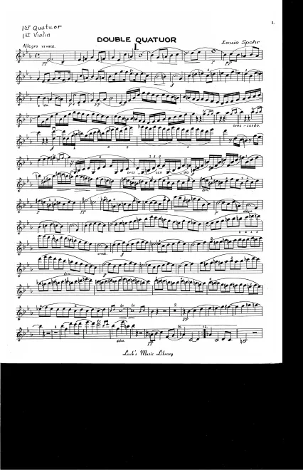 Violin I (Quartet I)