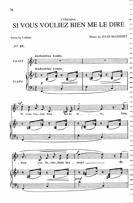 Complete Score (F Major: medium voice and piano)