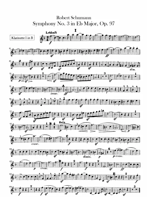 Clarinet 1, 2 (B♭)
