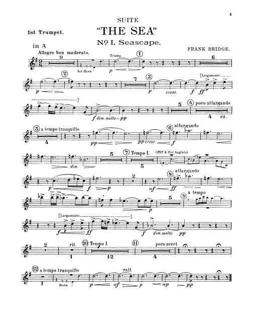 Trumpet 1, 2, 3 (A/B♭)