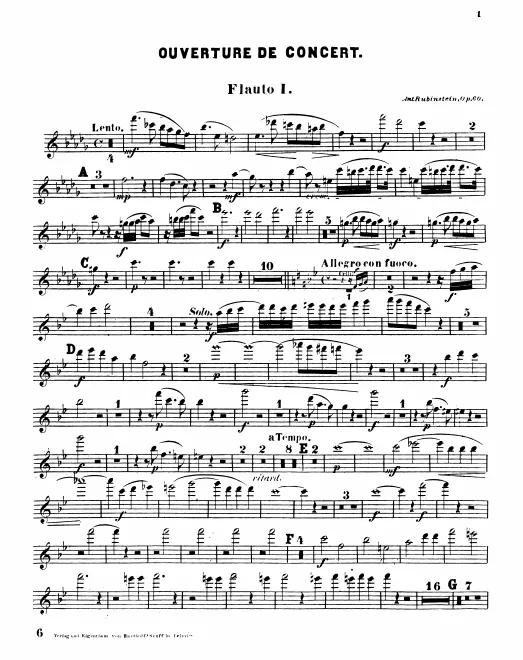 Flute 1, 2