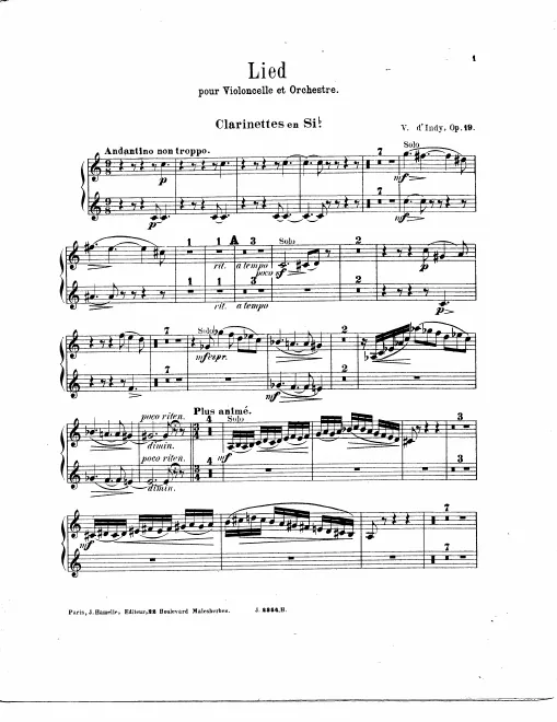 Clarinet 1/2 (B)