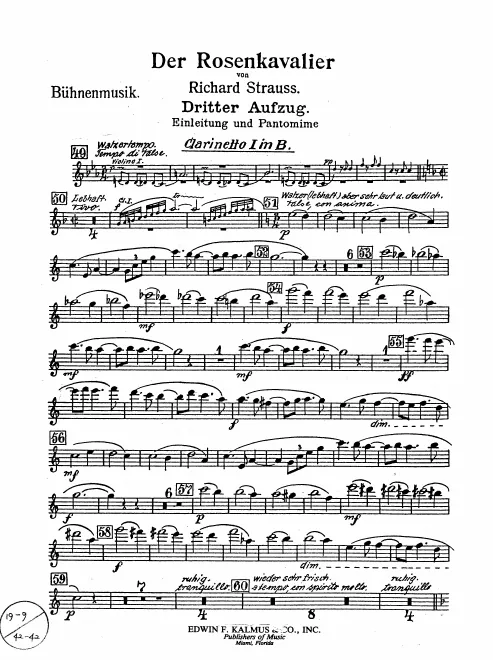 Clarinet 1 (B♭)