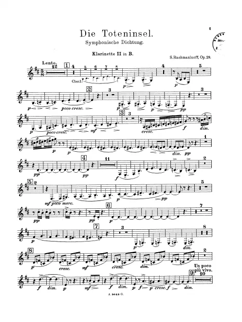 Clarinet 2 (B♭)