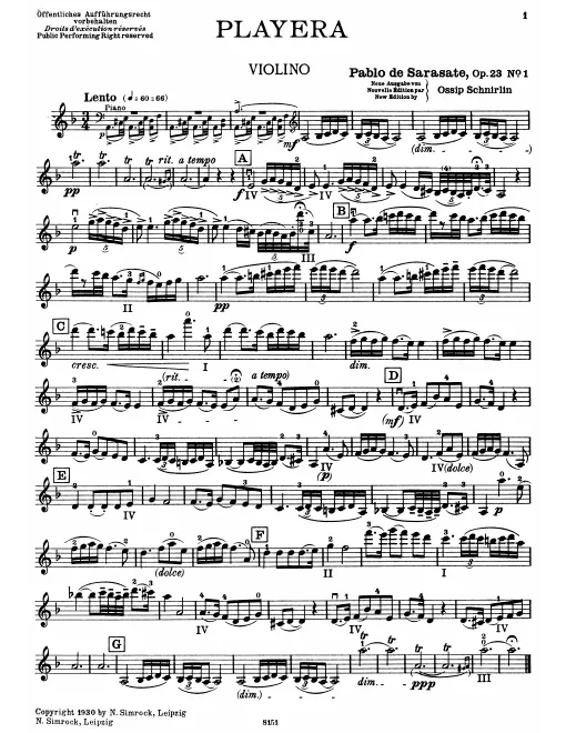 Violin Part