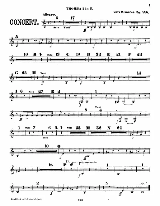 Trumpet 1, 2 (F)