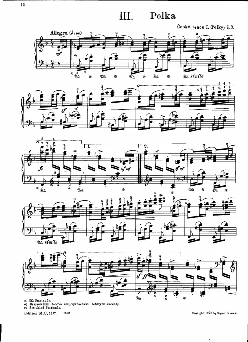 3. Polka in F major